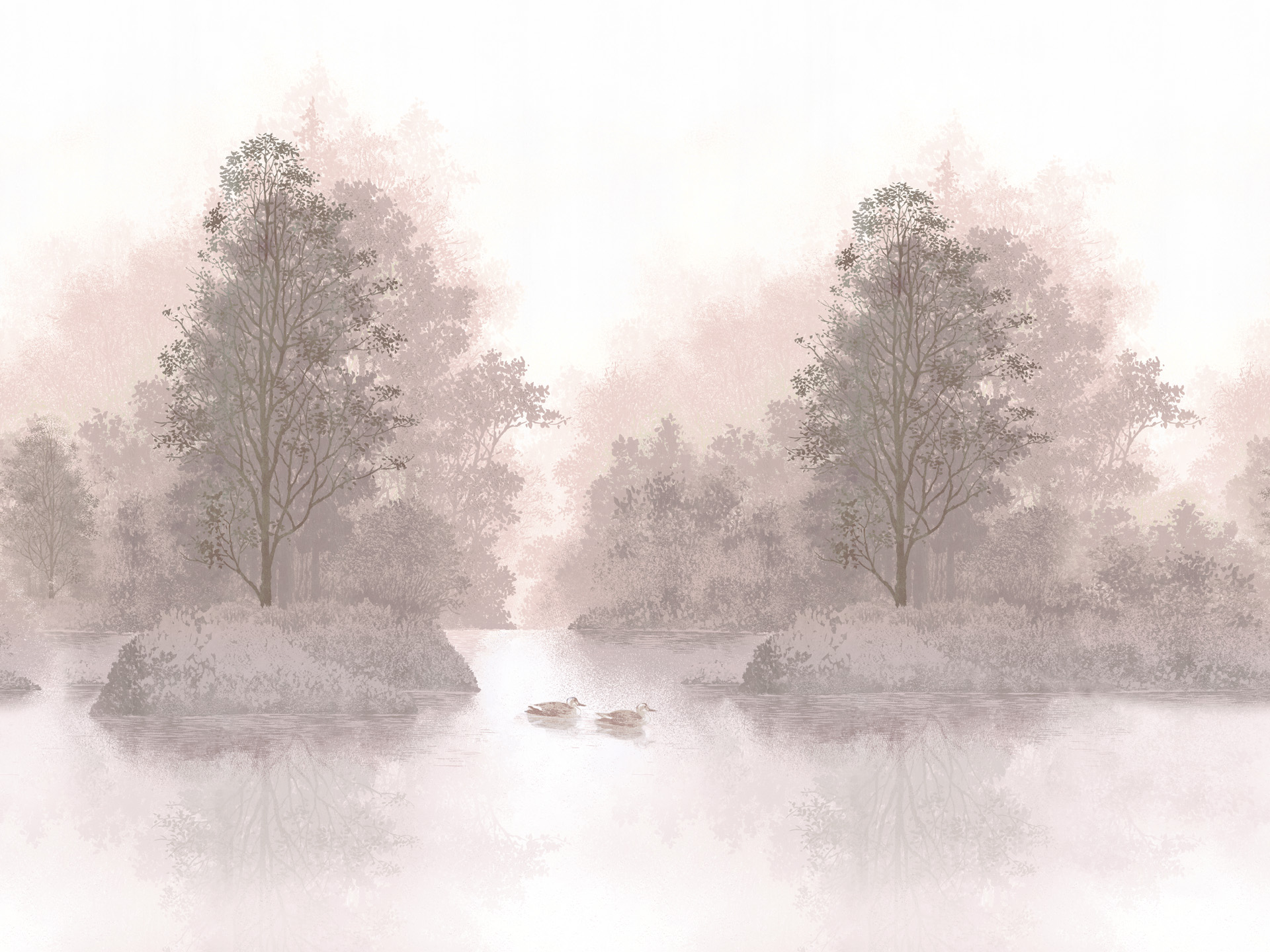Панно Loymina Пейзаж Английские озера ART8 003 3×4
